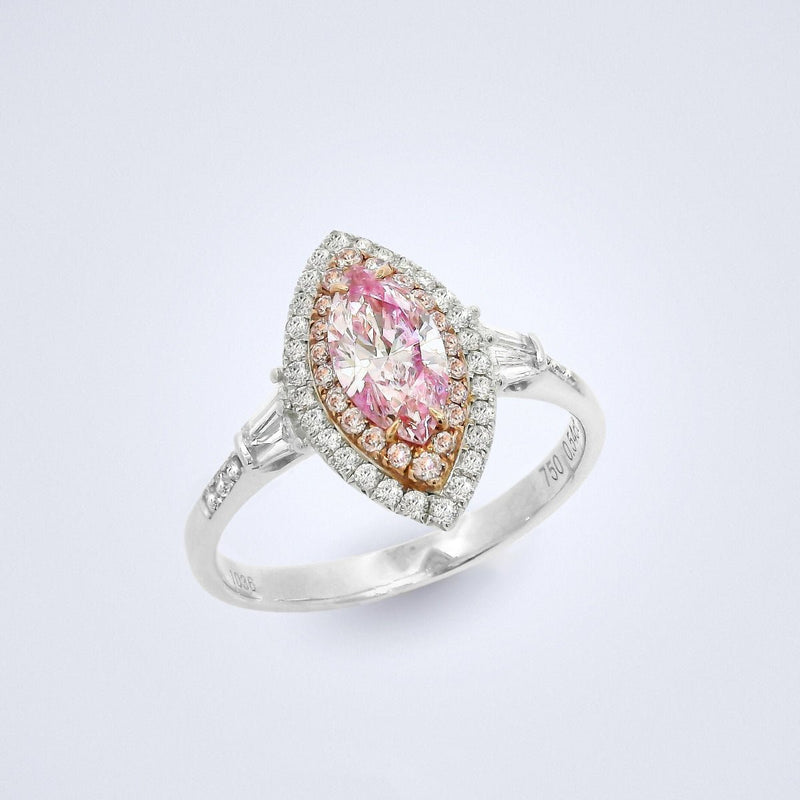 Dainty Lady Pink Diamond Ring - Benny's Gems Creations