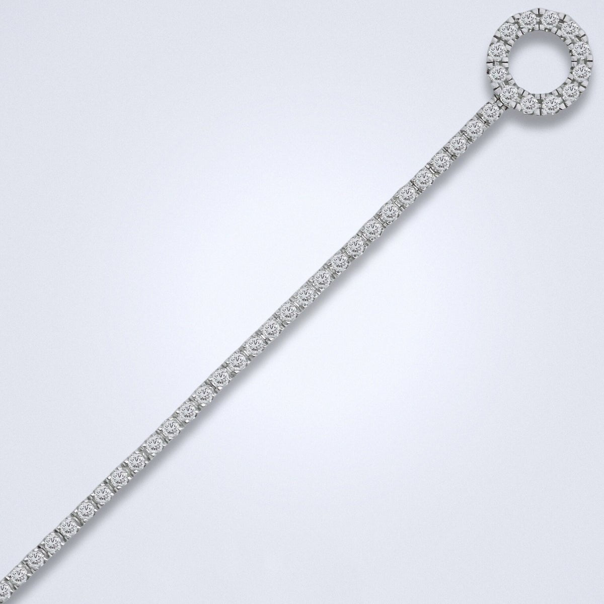 Dainty Lariat Diamond Bracelet - Benny's Gems Creations