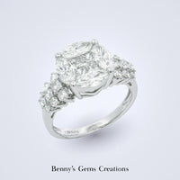 Dazzling Illusion Diamond Ring - Benny's Gems Creations