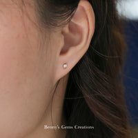 Diamond Drizzle Earrings - Benny's Gems Creations