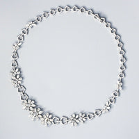 Diamond Jardin Link Necklace - Benny's Gems Creations