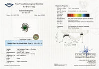 Diamond Spirals Cabochon Jadeite Ring - Benny's Gems Creations