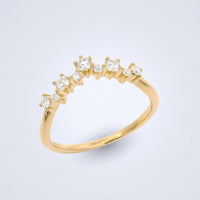 Diamond Twinkle Stack Ring - Benny's Gems Creations