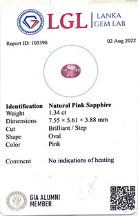 Double Halo Pink Sapphire Diamond Ring - Benny's Gems Creations