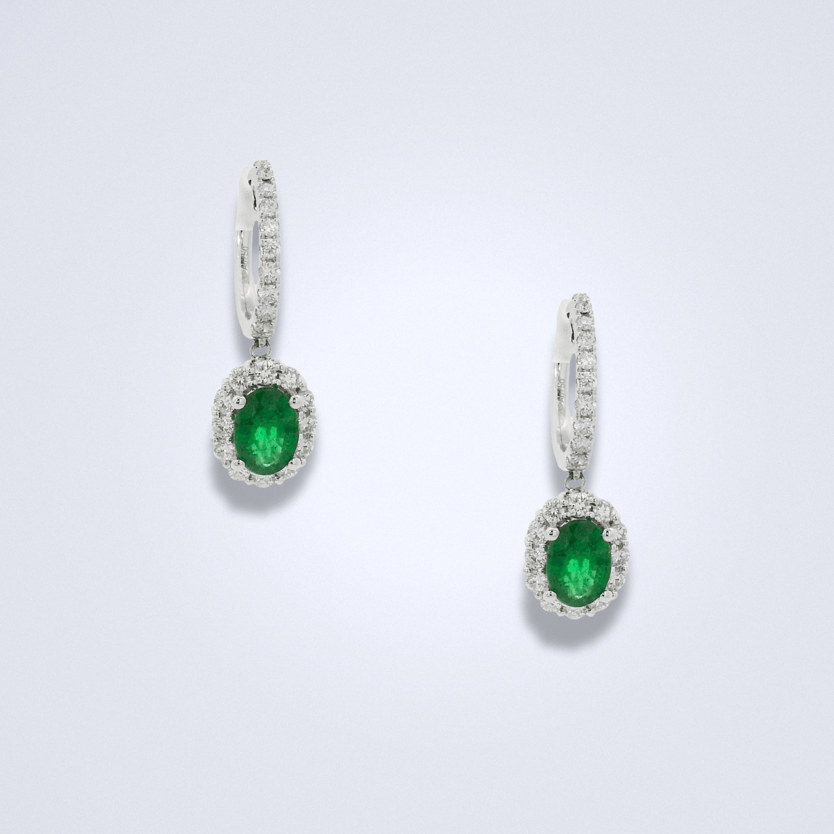 Emerald Diamond Drops - Benny's Gems Creations