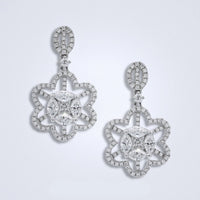 Eternal Bloom Drop Earrings - Benny's Gems Creations