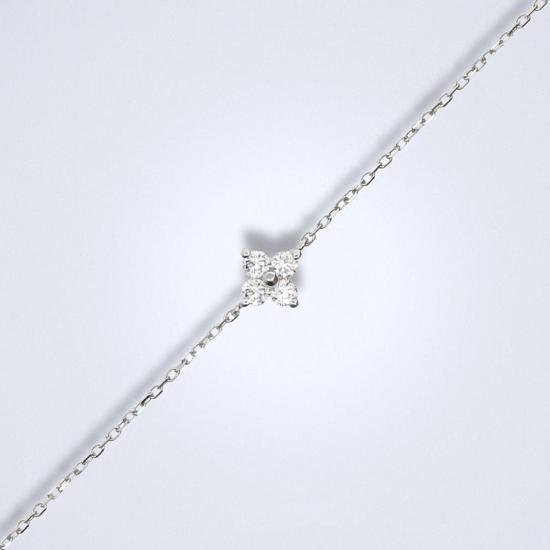 Étoile Four-Petal Diamond Bracelet - Benny's Gems Creations