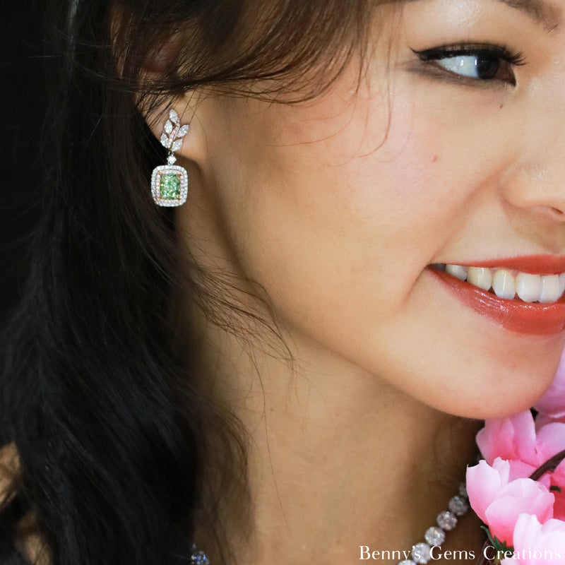 Fancy Diamond Earrings