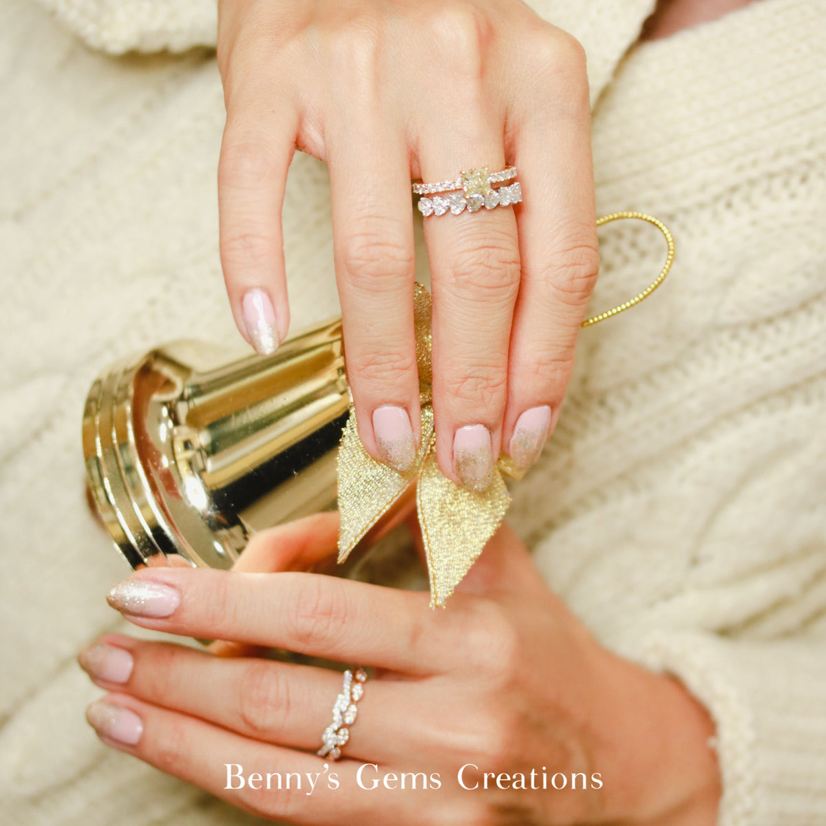 Fancy Light Yellow Diamond Ring - Benny's Gems Creations