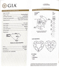 Fancy Yellow Heart Shape Diamond Ring - Benny's Gems Creations
