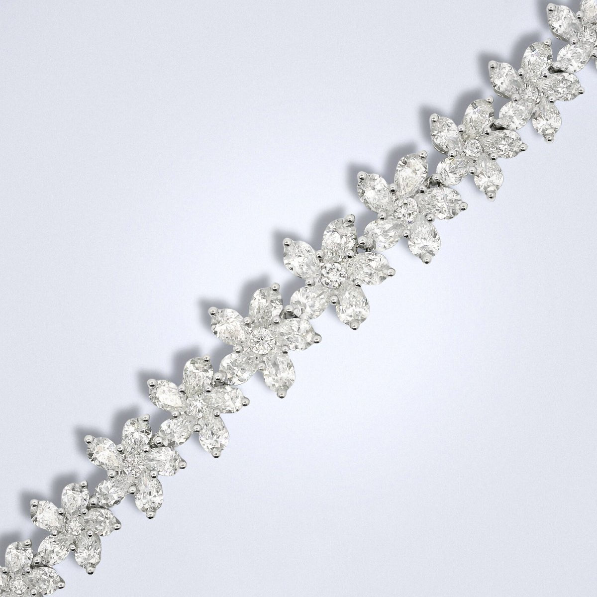 Fleur Éclat Diamond Bracelet - Benny's Gems Creations