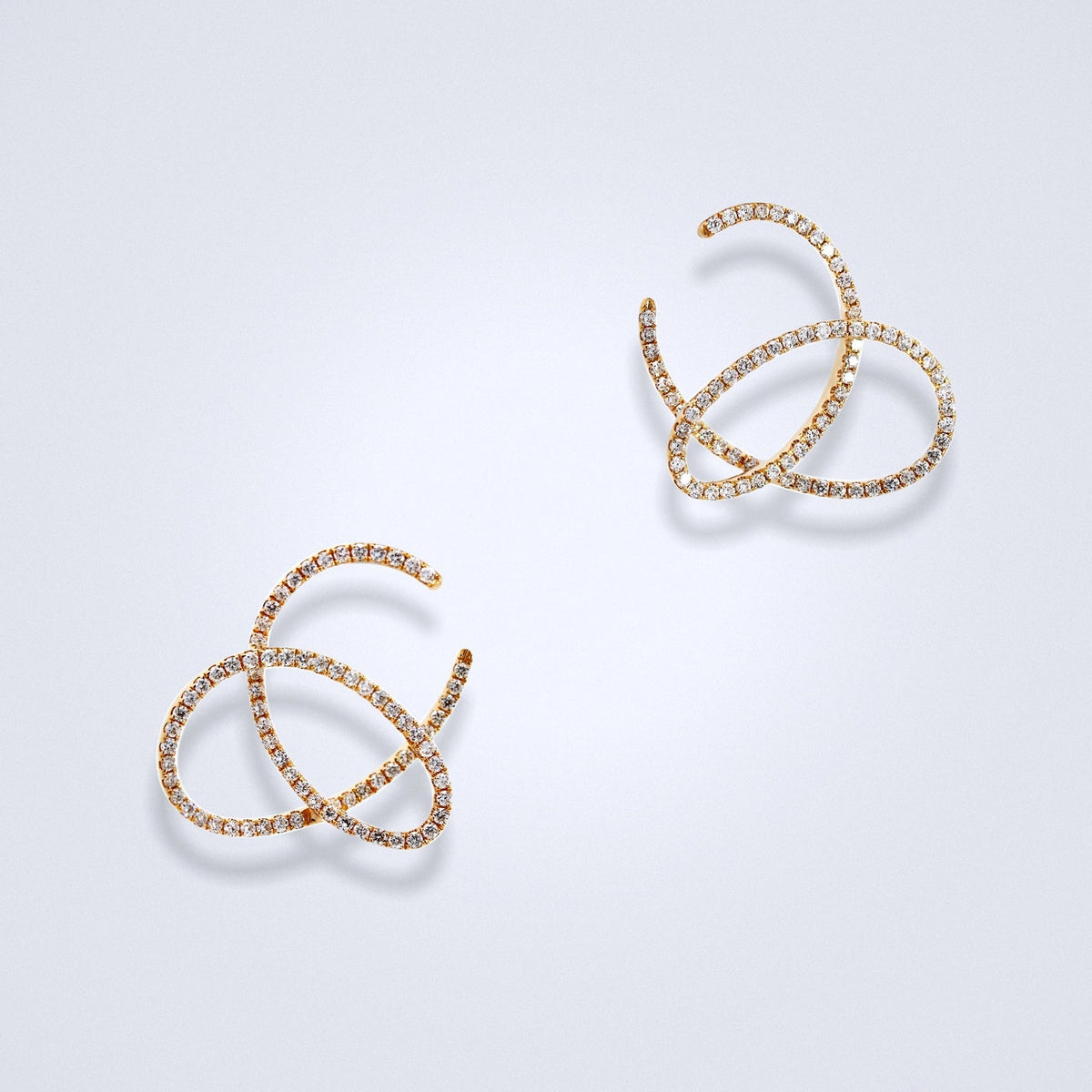 Flow Diamond Earrings - Benny's Gems Creations