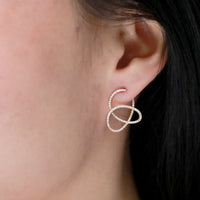 Flow Diamond Earrings - Benny's Gems Creations