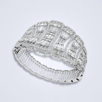 Glimmering Opulence Diamond Bangle - Benny's Gems Creations
