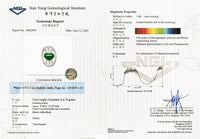 Heart Jade Cabochon Pendant - Benny's Gems Creations