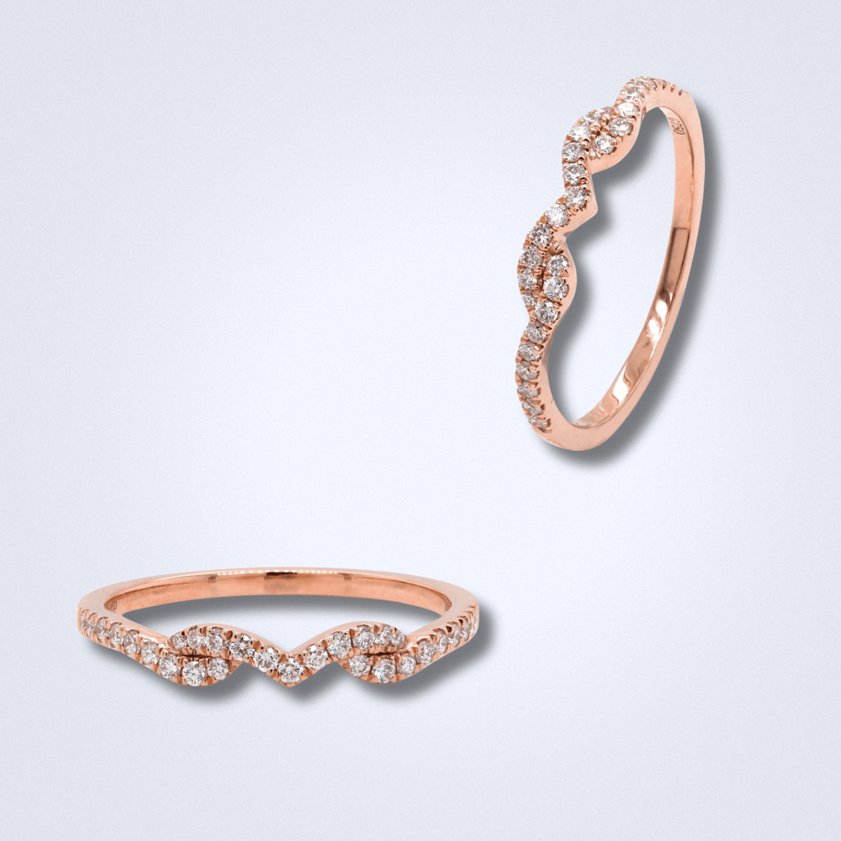 Iva Diamond Stack Ring - Benny's Gems Creations