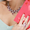 Jubilee Ruby Diamond Necklace