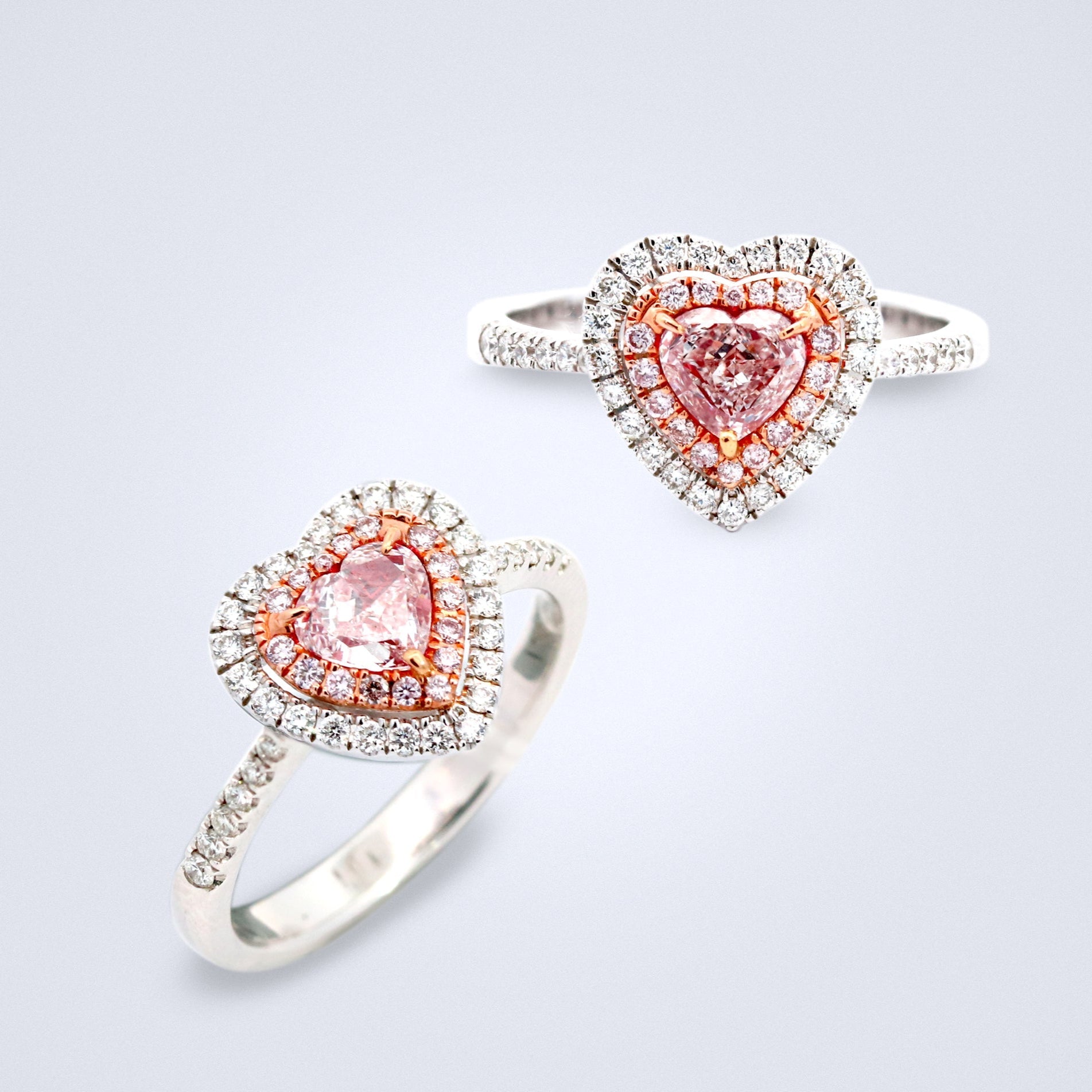 Lady Pink Diamond Ring - Benny's Gems Creations