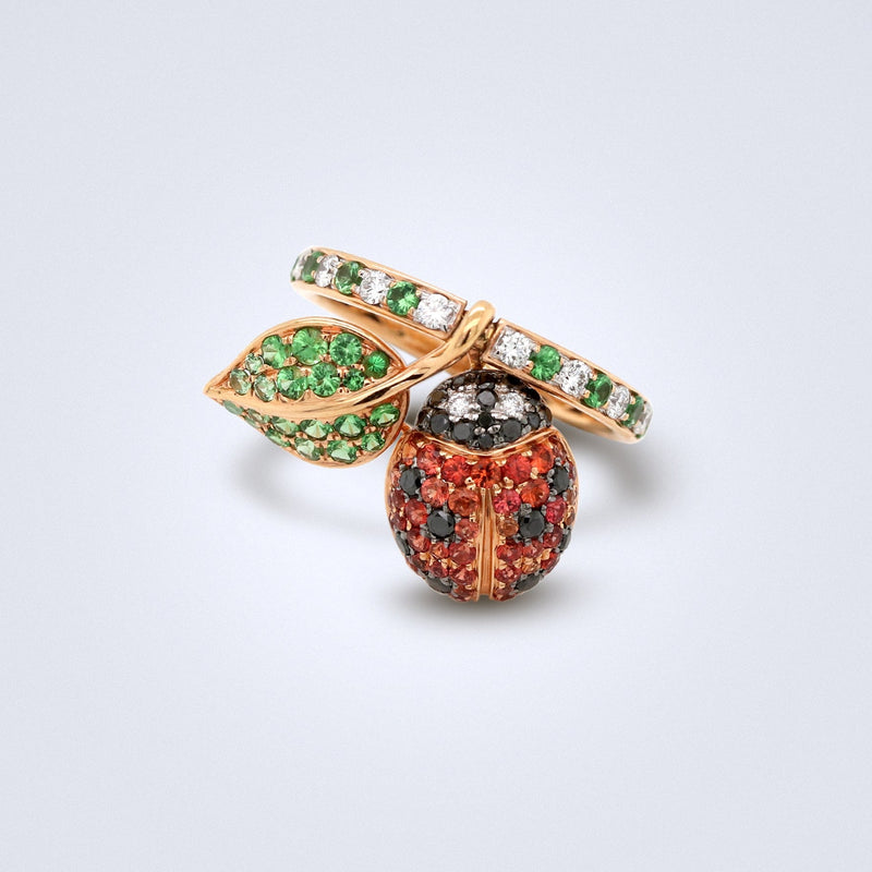 Ladybug Ring - Benny's Gems Creations
