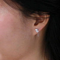 Love Chains Diamond Earrings - Benny's Gems Creations