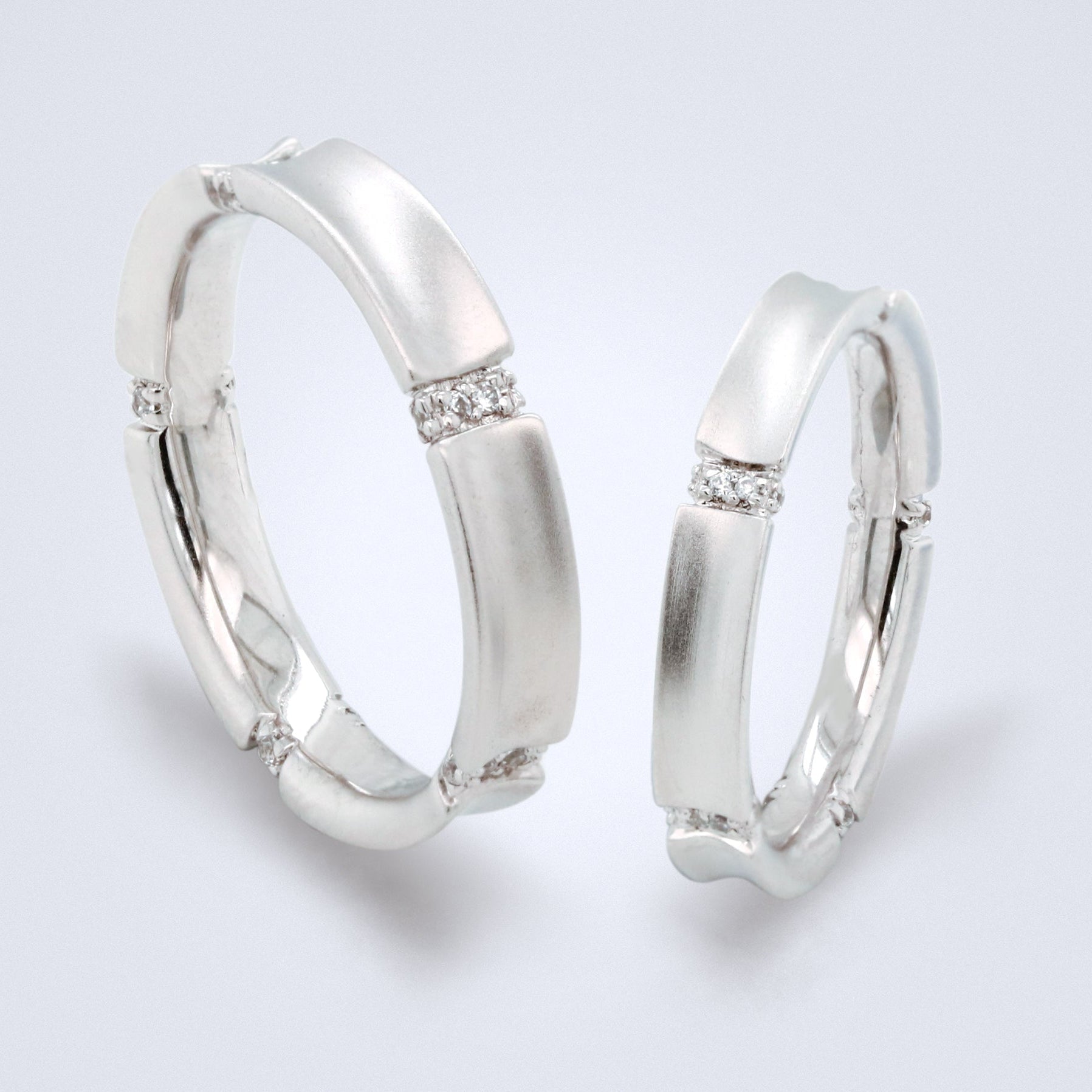 Lover's Cave Wedding Band - Futago Bridal - Benny's Gems Creations