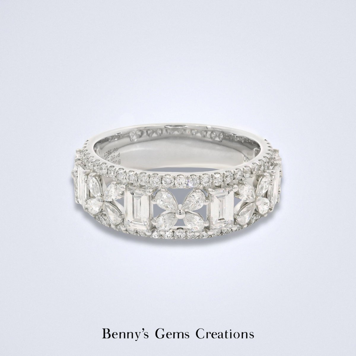 Lumière Diamond Ring - Benny's Gems Creations