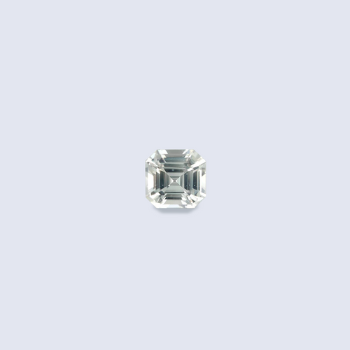1.49cts unheated white sapphire