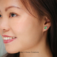 Multiwear Garnet Diamond Earrings - Benny's Gems Creations