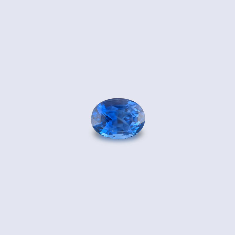 4.06cts unheated cornflower blue sapphire