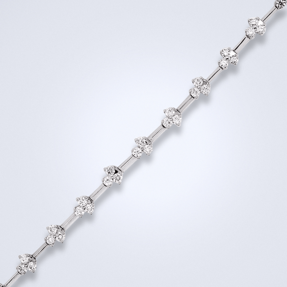 Petite Fiore Diamond Bracelet - Benny's Gems Creations