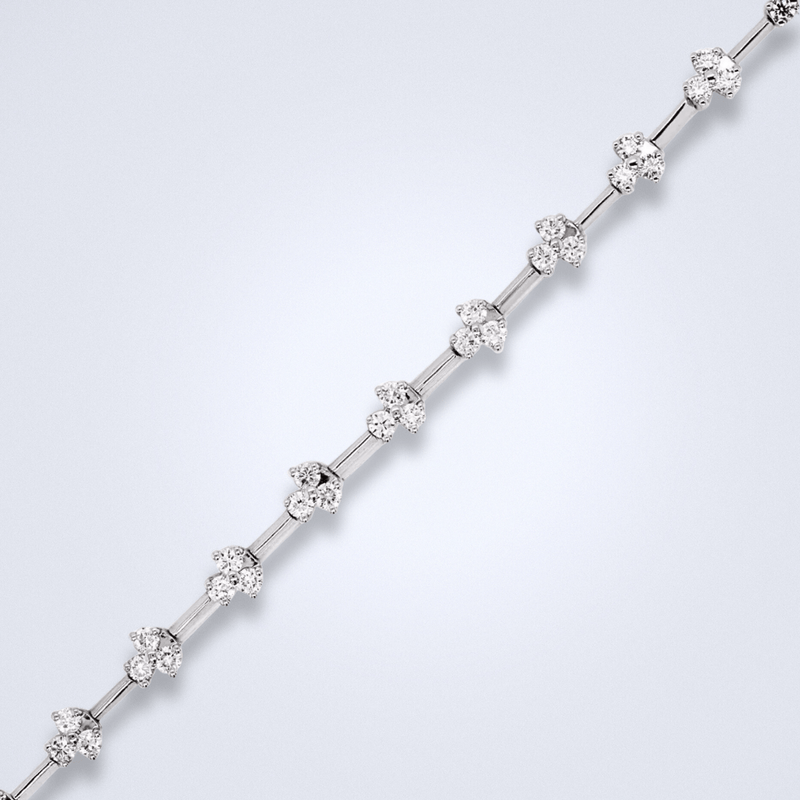 Petite Fiore Diamond Bracelet - Benny's Gems Creations