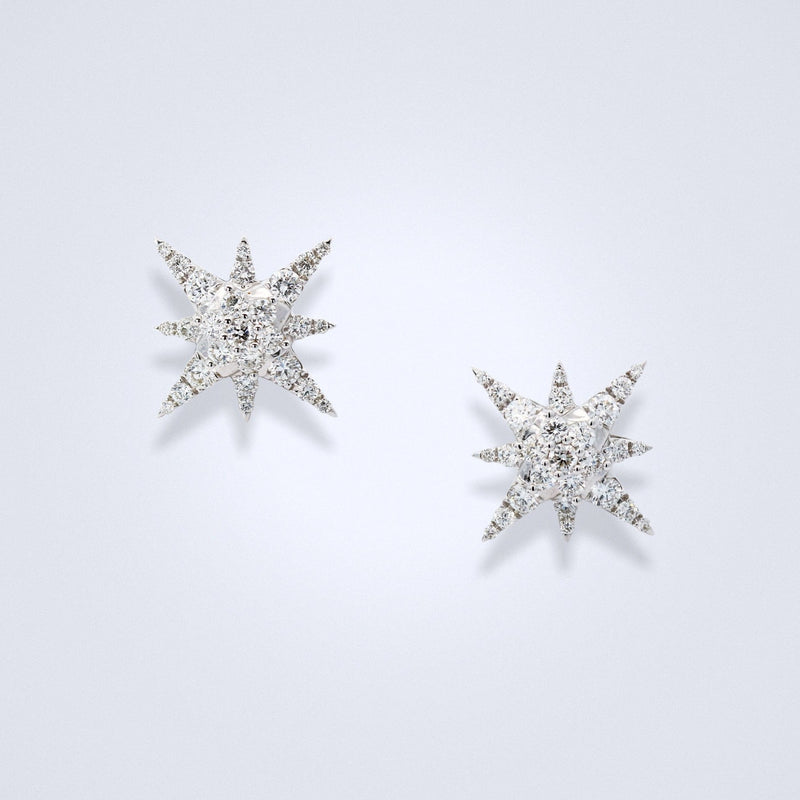 Polaris Diamond Earrings - Benny's Gems Creations