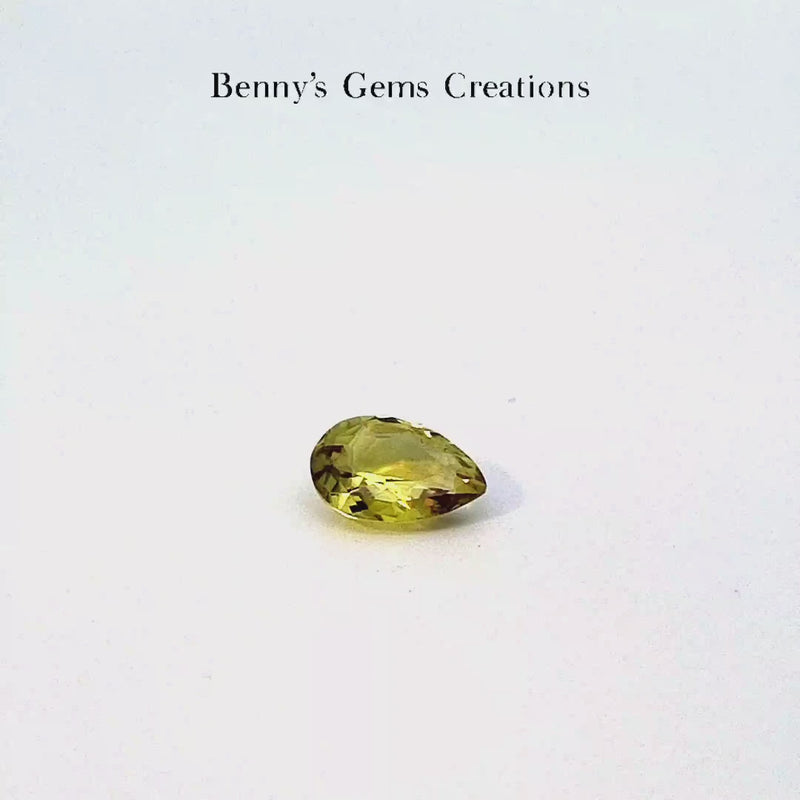 1.82CTS Unheated Green Yellow Sapphire