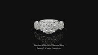 Dazzling White Gold Diamond Ring