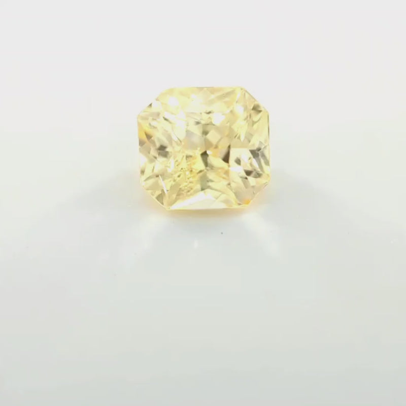 2.06CTS Unheated Vivid Yellow Sapphire