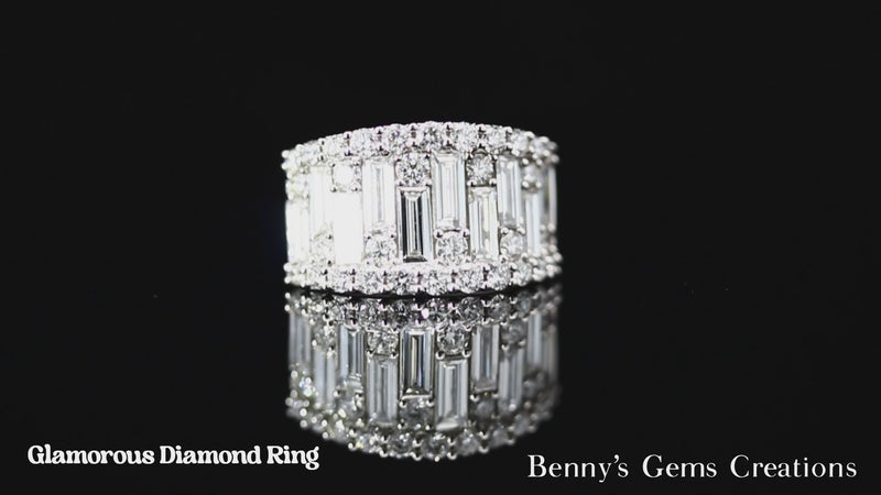 glamorous diamond ring