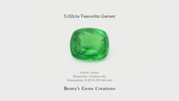 5.02cts Tsavorite Garnet