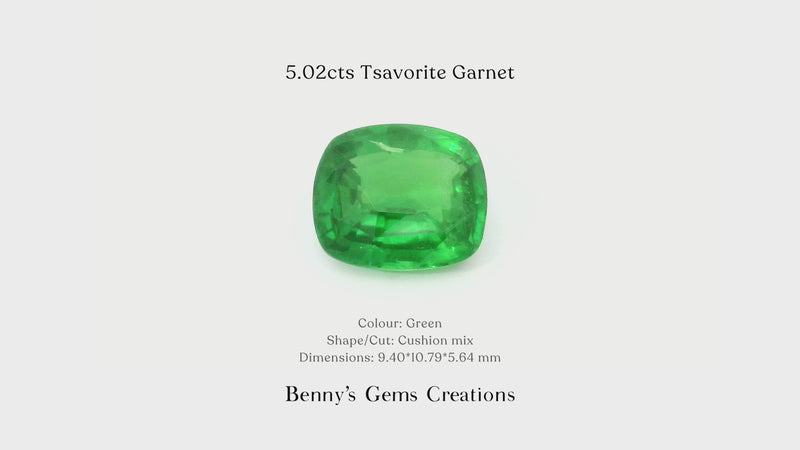 5.02cts Tsavorite Garnet