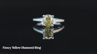 Ring Diamond Fancy Yellow 