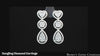 Dangling Diamond Earrings