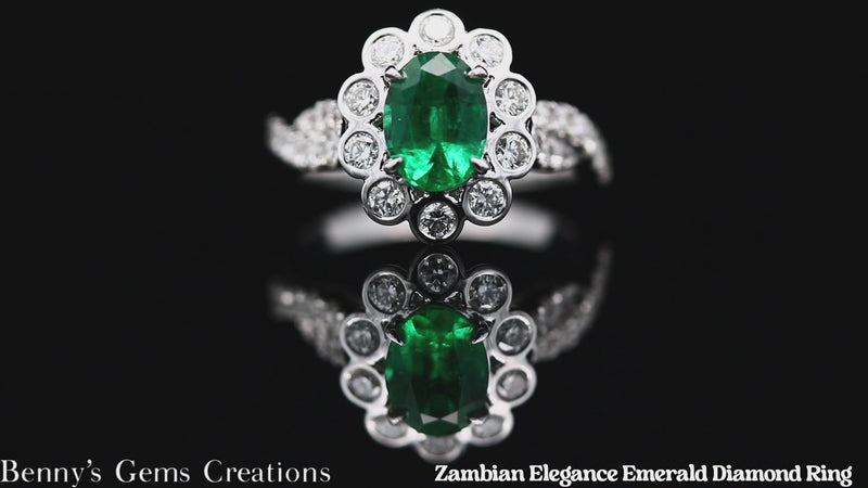 emerald diamon ring