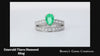 ring emerald diamond 