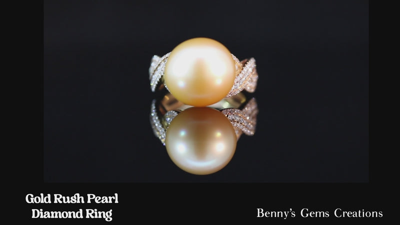 pearl ring diamond