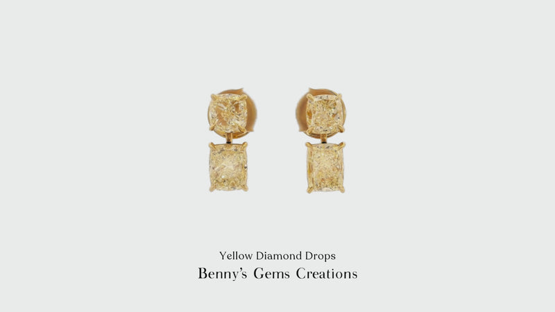 Yellow Diamond Drops