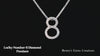 Lucky Number 8 Diamond Pendant