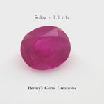 1.10CTS Pigeon's Blood Ruby