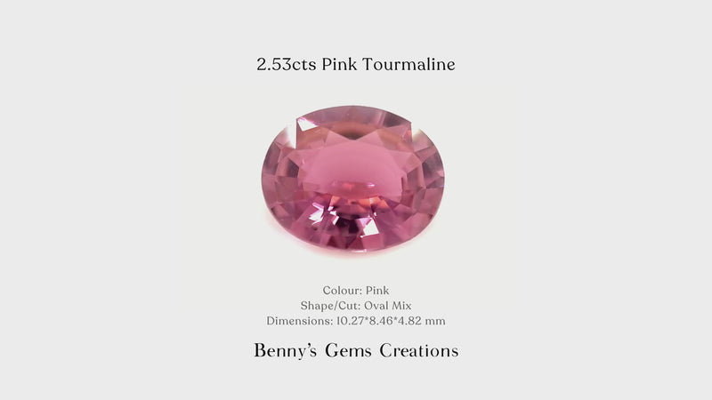 2.53cts Pink Tourmaline