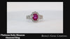 platinum ruby diamond ring