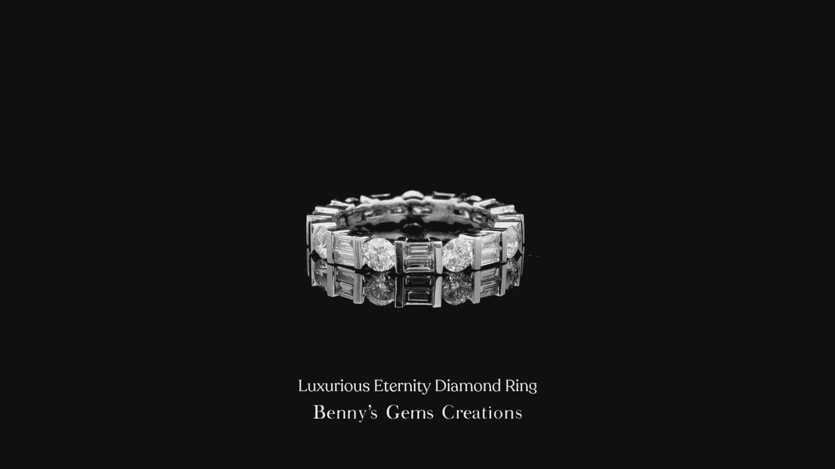 Luxurious Eternity Diamond Ring