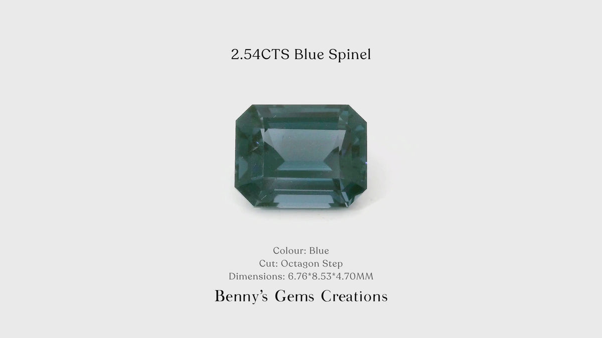 2.54CTS Blue Spinel